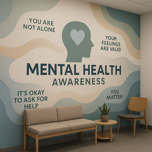 Mental Health Awareness Wall